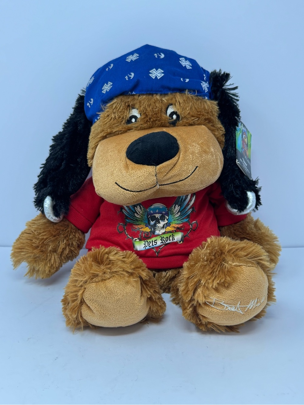 2013 Bret Michaels Petsmart Collectible “Chance” Squeaky Plush Toy w/ Tag